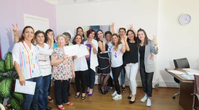 Eğitim Grubum Sertifikalarını Aldı! 